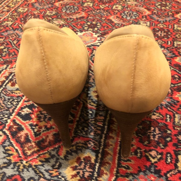 Tan Franco Sarto heels size 12M - Picture 2 of 10